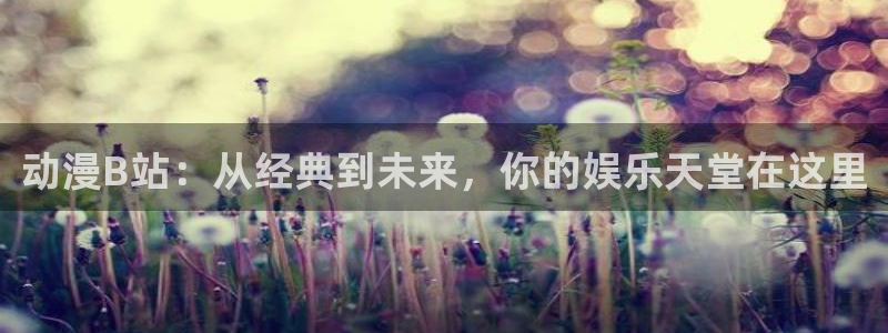 age动漫在线看：动漫B站：从经典到未来，你的娱乐天堂在这里